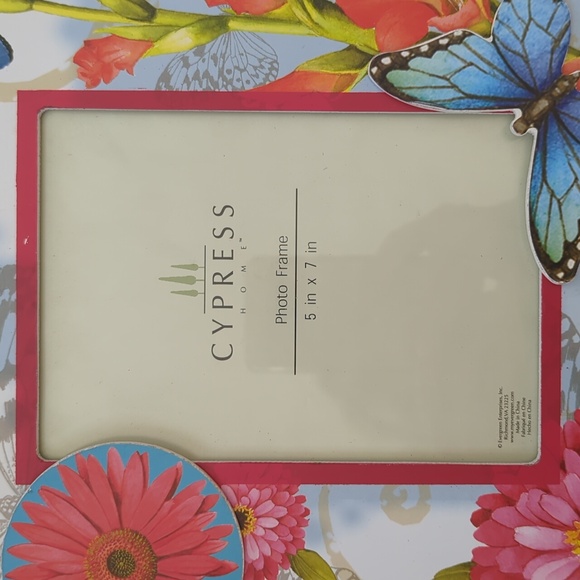 Cypress Home Floral Christian Inscribed Wooden Standing Picture Frame - Picture 9 of 15